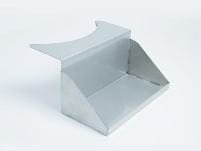 Stainless steel preparation shelf